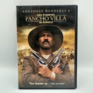 Antonio Banderas In And Starring Pancho Villa As Himself DVD 2003 HBO NR Drama